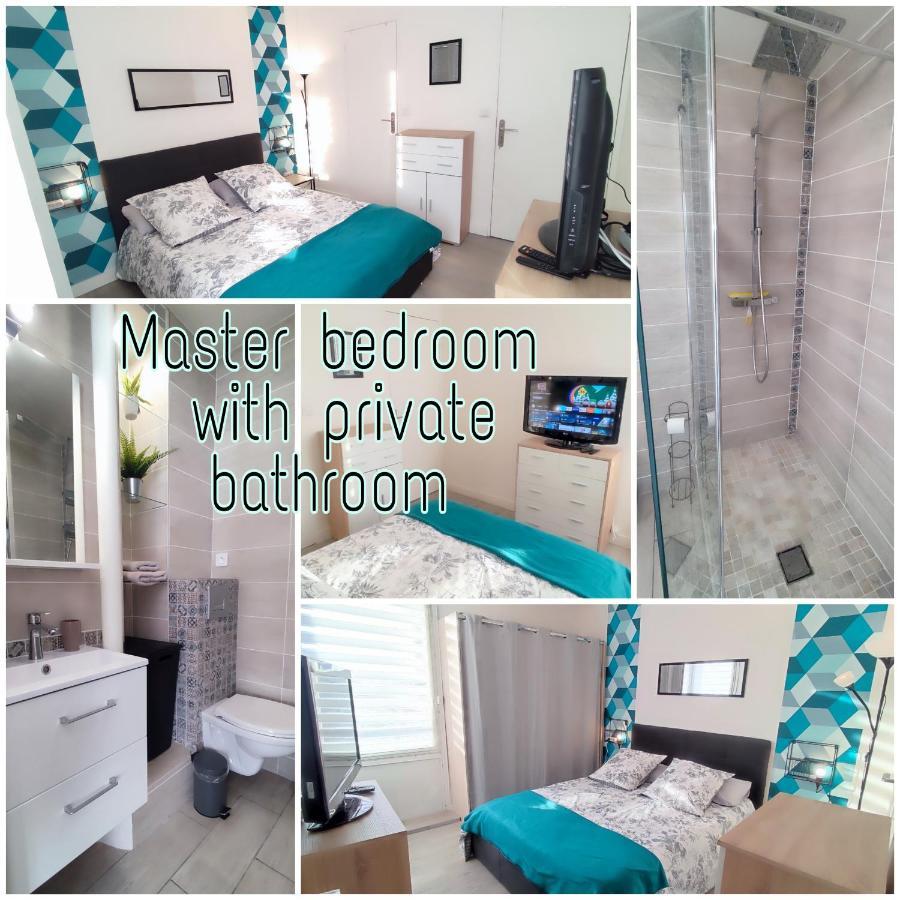T4 Massy Tgv By Beds4Wanderlust - 80M2 Avec Terrasse Et Bureau - Proche Coulee Verte - Ideal Pro Ou Famille Massy (Essonne) Exterior foto