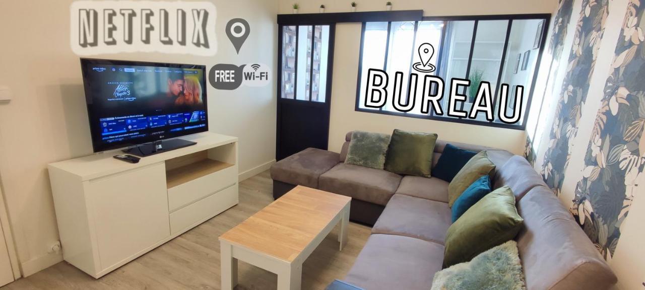 T4 Massy Tgv By Beds4Wanderlust - 80M2 Avec Terrasse Et Bureau - Proche Coulee Verte - Ideal Pro Ou Famille Massy (Essonne) Exterior foto